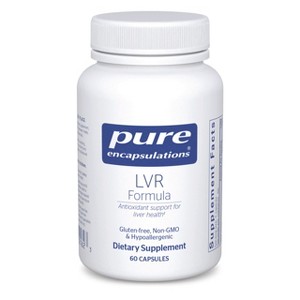 Pure Encapsulations LVR Formula - Hypoallergenic Supplement with Antioxidant Support for Liver Cell Health - 1 of 4