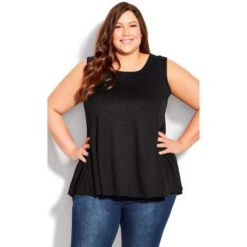 Trendy casual plus size women clothes clothing summer tank top and fla –  VIGOR MARKET