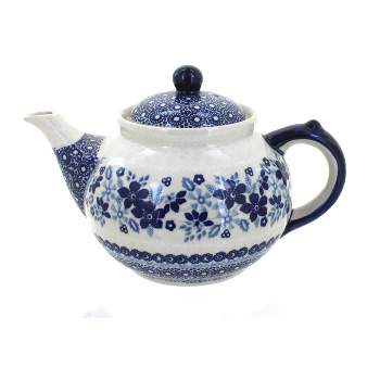 Blue Rose Polish Pottery C017 Manufaktura Teapot