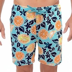 UZZI Amphibious Gear Men's Oranges Bathing Suit | Orange Medium