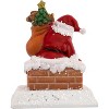 Resin Santa with Gift Box Stocking Holder, 6.5-Inch - 3 of 3