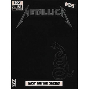 Hal Leonard Metallica the Black Album Guitar Tab Book - 1 of 2