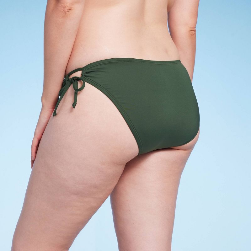 Women's Side-Tie Medium Coverage Hipster Bikini Bottom - Shade & Shore™, 6 of 7
