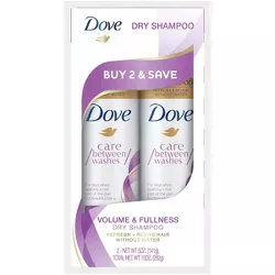 Dove Beauty Between Washes Volume Dry Shampoo Twin Pack - 10 fl oz