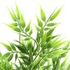 Unique Bargains Plastic Bamboo Leaves Plant Betta Tank Aquarium  Decors Green 1 Pc - 3 of 3