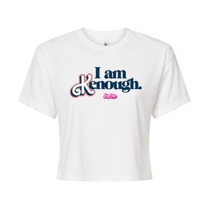 Women's - Barbie - I Am Kenough Cropped Graphic T-Shirt - 1 of 4