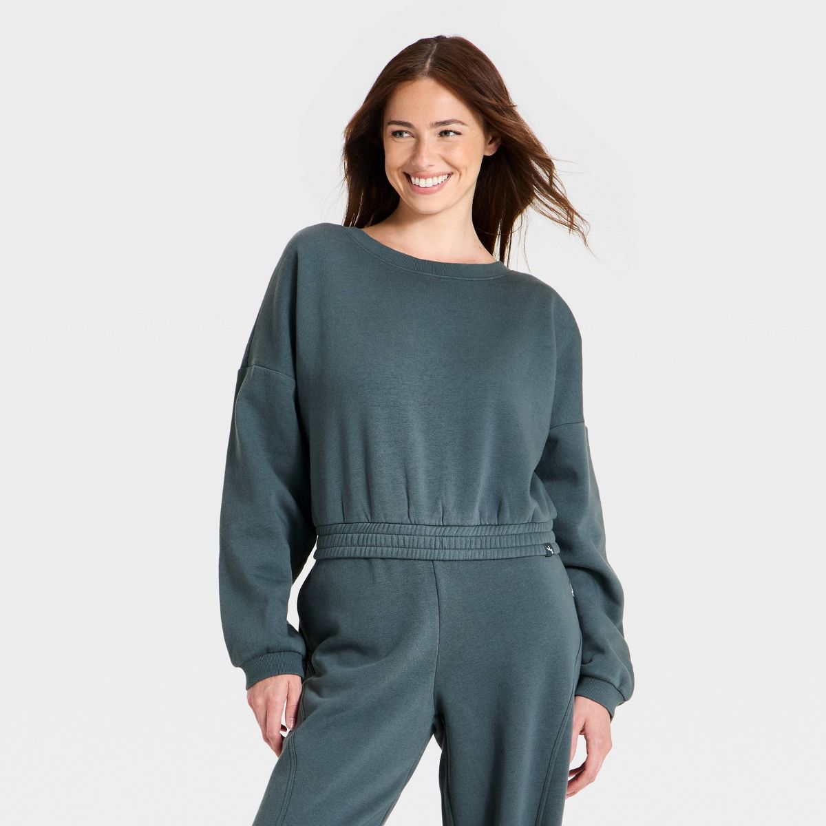 Women's Active Wrap Back Crewneck Pullover - JoyLab™