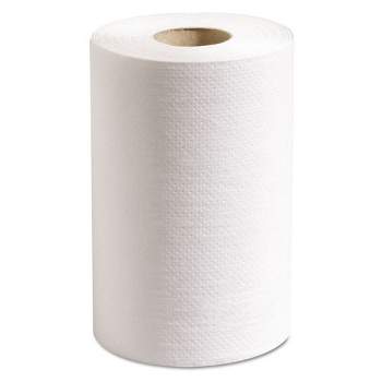 Marcal PRO 100% Recycled Hardwound Roll Paper Towels, 1-Ply, 7.88" x 350 ft, White, 12 Rolls/Carton