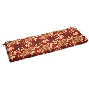 Blazing Needles, 57-inch by 19-inch Outdoor Spun Polyester Loveseat Cushion - 1 of 1