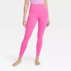 Women's Brushed Sculpt High-Rise Leggings 27.5" - All in Motion™ Vibrant Pink L