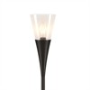 Glass Floor Lamp in Black - Henn&Hart - 3 of 4