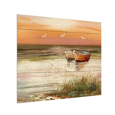 Trademark Fine Art -Masters Fine Art 'Florida Sunset' Canvas Art