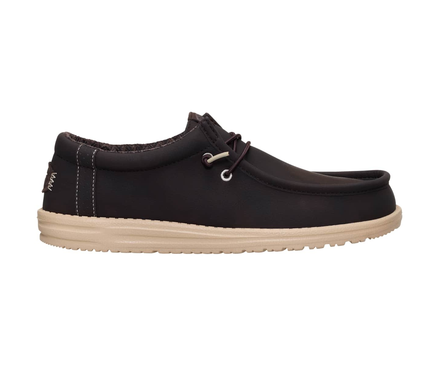 HEYDUDE Mens Wally Classic, Mole Brown, 12, цвет: Коричневый — фото 1