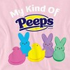 Easter My Kind Of Peeps Women's T-Shirt Pink - 2 of 4