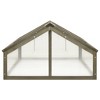vidaXL Greenhouse Gray 44.8"x31.4"x19.6" Firwood - 4 of 4