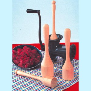 Lehman's Wooden Stomper for Meat Grinders #10/#12 - 1 of 3