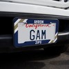 Akron Zips Corner Stripes License Plate Tag Frame - 2 of 4