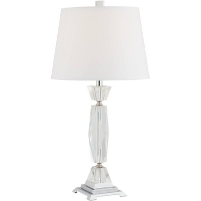 cara faceted mirror table lamp