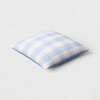 Pinstripe Plaid Toss Pillow Light Blue - Room Essentials™ - 4 of 4