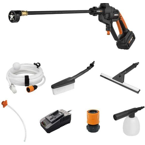 WORX Hydroshot Rotary Cleaning Brush, Quick Snap Connection - WA4042