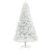 NicBex 6ft Artificial Christmas Tree Hinged Full Tree with 1000 Branch Tips and Steel Base for Decoration, White - 3 of 4