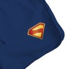 Women's Superman 2025 New Logo Color Casual Drawstring Cotton Sweat Shorts With Pockets - 3 of 4