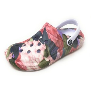 JEFFRICO Womens Clogs Breathable Lightweight Slip On Clogs Comfort Garden Shoes - 1 of 4
