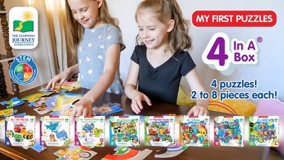 The Learning Journey International My First Puzzles - 4 In A Box