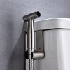 Non-Electric Stainless Steel Handheld Bidet Attachment Toilet Sprayer for Toilet Bidet - 2 of 4