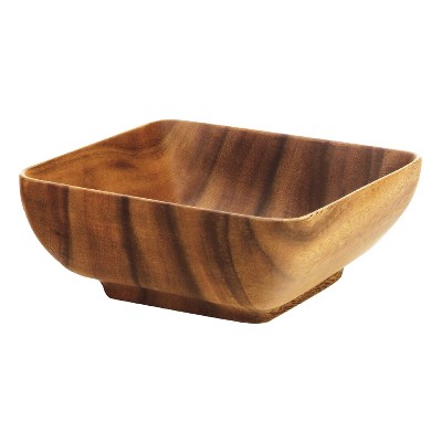 Pacific Merchants Acaciaware 10 x 10 Inch Square Bowl