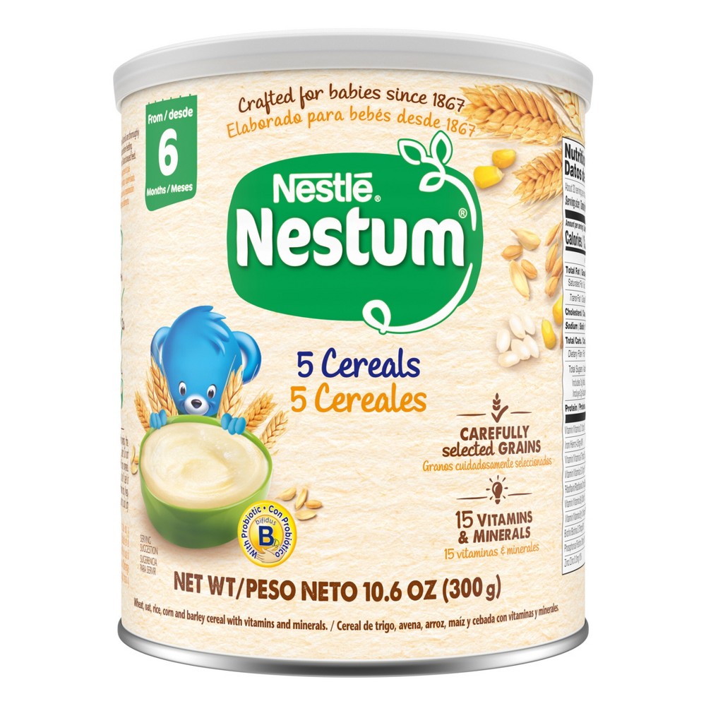 Gerber Nestum Stage 2 Multigrain Baby Cereal - 10.58oz: 6 Months and Up, No Artificial Colors, No Artificial Flavors