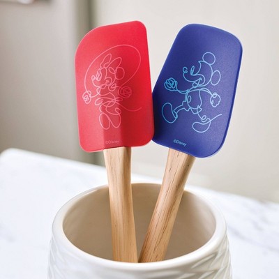 Disney Home Bon Voyage 2pc Spatula and Spoonula Set: Multicolored Kitchen Utensil Set for Adults, Hand Wash, Wood — фото 4