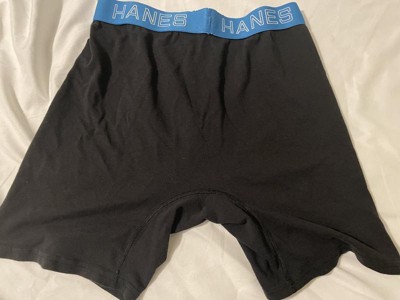 Hanes Premium Men's Super Soft Boxer Briefs 2pk - Sage Green/black L :  Target