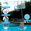 Dexmalle Outdoor Height Adjustable 7.5 to 10ft Basketball Hoop - 3 of 4