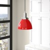 Hudson and Canal 8" Wide Pendant with Metal Shade - 2 of 4