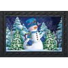 Briarwood Lane Doormat 30x18 Indoor Outdoor Snowfall Celebration Winter For Winter Doormat - 2 of 4