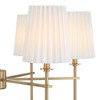 Possini Euro Design Possini Euro Frazer 32 1/2" Wide Warm Brass 6-Light Chandelier - 3 of 4