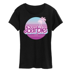Women's - Barbie - Retro Style Short Sleeve Graphic T-Shirt - 1 of 4