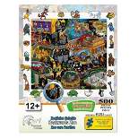 Wuundentoy Premium Edition: Backwards Zoo Jigsaw Puzzle - 500pc