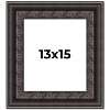 PosterPalooza | 3.5" Wide Ornate Black Picture Frame - UV Acrylic, Foam Board Backing, Hanging Hardware - 2 of 4