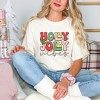 Simply Sage Market Women's Holly Jolly Vibes Distressed Short Sleeve Garment Dyed Tee - 2 of 4