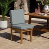 ARDEN Foam Outdoor Dining Chair Cushion, 20 x 20, made with ProFoam, Rain-proof, Fade Resistant - 2 of 4