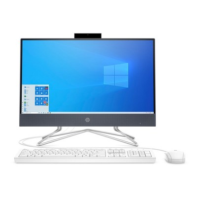 HP 22-DF00 21.5-Inch FHD AIO Intel Celeron G5900T 4GB 256GB SSD W10 - Manufacturer Refurbished
