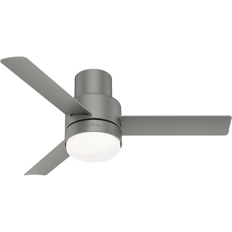 44" Gilmour Low Profile Ceiling Fan with Remote (Includes LED Light Bulb) - Hunter Fan, 1 of 15
