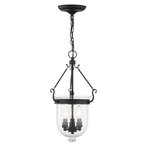 Livex Lighting Jefferson 3 - Light Chandelier In Black : Target