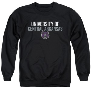 University of Central Arkansas Official Stacked Adult Crewneck Sweatshirt - 1 of 4