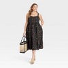 Women's Midi Empire Waist Dress - Ava & Viv™ - 3 of 3