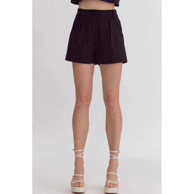Women's High Waisted Shorts - entro