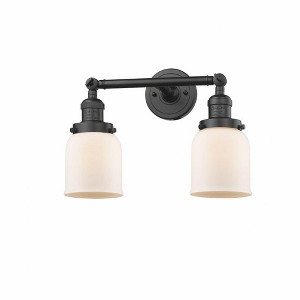 Bell - 2 Light Bath Vanity In Industrial Style-10 Inches Tall and 16 Inches Wide - 1 of 1