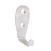 Unique Bargains L Shaped Wall Mounted Single Hook Silver 10 Pcs - image 3 of 4